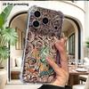 Phone Case: 2D Flat Design, Fits iPhone 18 17 16 15 14 13 Pro, Transparent Corner Protection Case, Magic Golden Key, Christmas and Halloween Gift