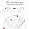 Plastic Door Panel Lock: No-Drill Latch Buckle Clasp