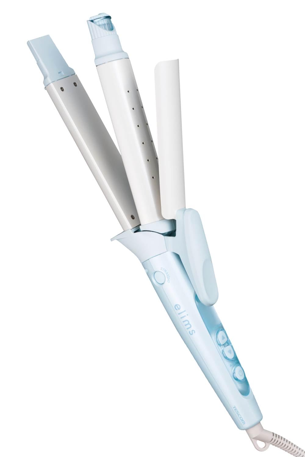 TESCOM Hair Negative Ion International Temperature Pearl Iron, 32mm, 2-Way Straightening/Curling, Heating, Moisture-Keeping Mode, Compatible,