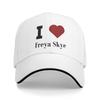 Ich liebe Freya Skye Sun Baseballkappe Sommer Herren Damen Design Hip Hop Hüte Atmungsaktiv Streetwear Outdoor Sport Baseballkappen