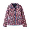 Autumn/Winter Women's Floral Cotton Jacket - Fashionable Loose Fit Outerwear