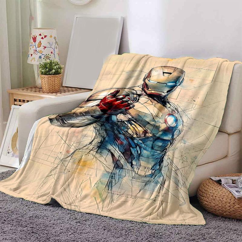 1pc Wolverines Savage Attack Marvel Soft Throw Blanket Flannel All Season Light Weight Living Room/Bedroom Warm Blanket. M731018