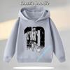 Football Star Cartoon Print Autumn/Winter Coat Messi Children's Hooded Sweatshirt Boys' Sports Shirt Girls' Casual Top