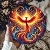 Metal Wall Art Phoenix Pattern Creative Home Decor Living Room Bedroom Ornament