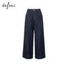 Eifini Women's High-Waisted Vintage Wide-Leg Jeans