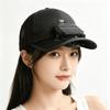 Lightweight Solar Powered Fan Baseball Cap 3 Adjustable Speeds Dual Power Supply For Outdoor Summer Hiking Camping