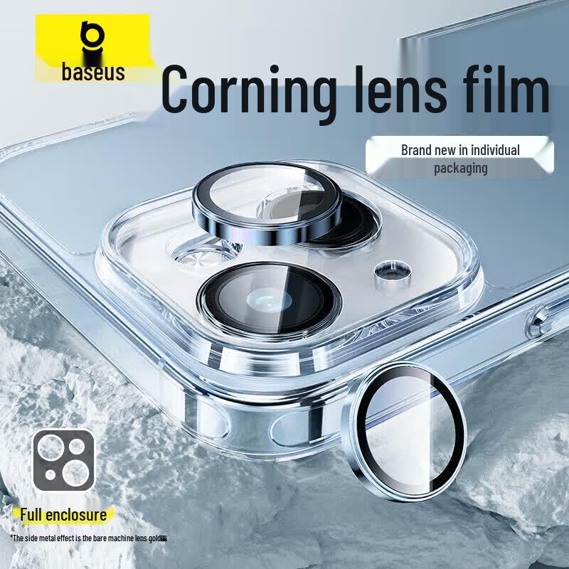 Baseus AR Enhanced Corning Glass Camera Lens Protector iPhone 15/15 Plus