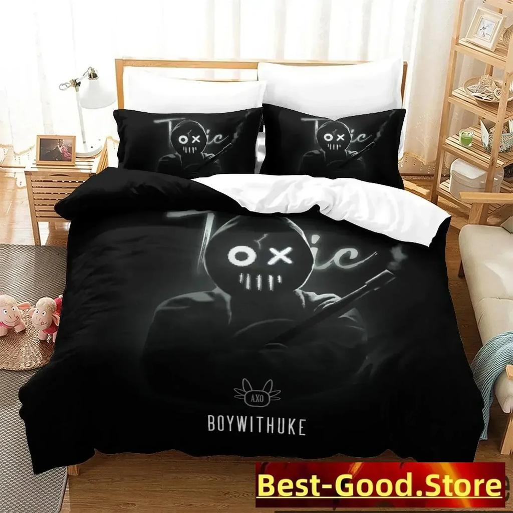 3D Print Boywithuke Printed Bed Set Duvet Cover Pillowcase Bedding Set Bed Linen Sheet Quilt Cover Full Queen King Size