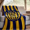 Luqueno Club Emblem Blanket Outdoor Flannel Blanket for Camping, Hiking, Garden Parties, Picnic Essentials,gift for family and friends