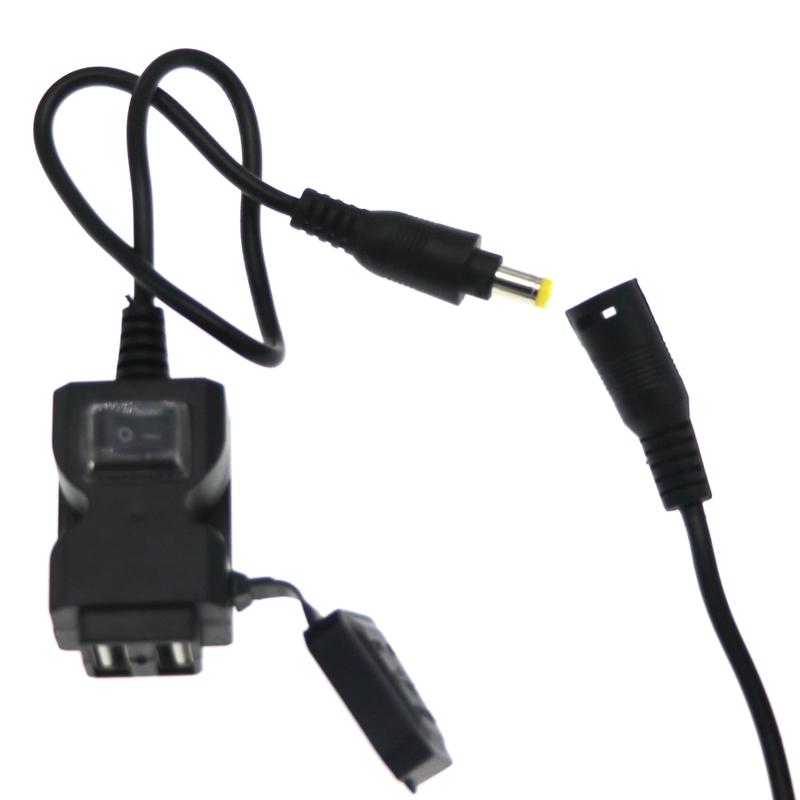 LMoDri Mașină electrică Motocicletă Încărcător pentru telefon mobil Port dublu USB Oglindă retrovizoare pentru mașină Ghidon Mașină rezistentă la apă