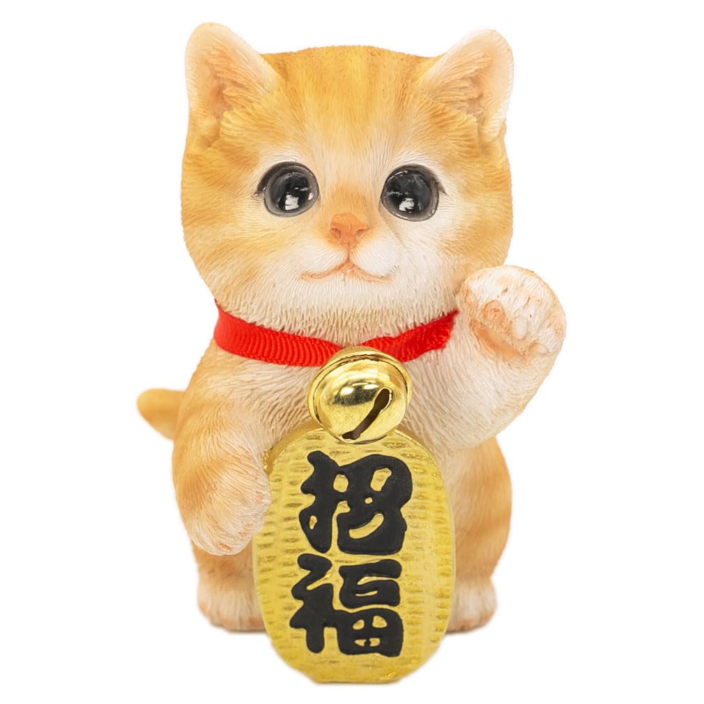 

фигурка Кот украшение для бизнеса защита от защита от добра увеличение привлечение добра для грандиозного Нового miscellaneous object Коричневый полосатый