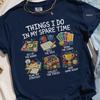 Board Game T Shirt, Things I Do In My Spare Time Tee for Gamers