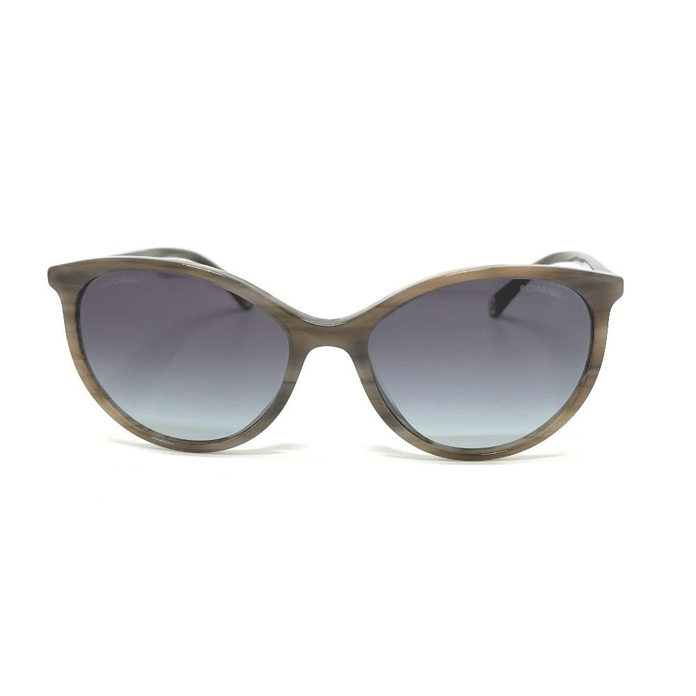 CHANEL 5448-A Gradation Eyewear sunglasses Plastic gray