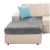 Copertura Per Un Letto A Canapé, Divano, Divano Angolare, Velluto, Grigio Scuro