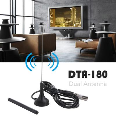 DTA-180 HD דיגיטלית טלוויזיה פנימית אנטנה כפולה DVB-T Antena HDTV מגבר אווירי אנטנת מקל טלוויזיה
