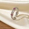 Lucky Four-leaf Clover Ring - Unique High-end Open and Adjustable Ring