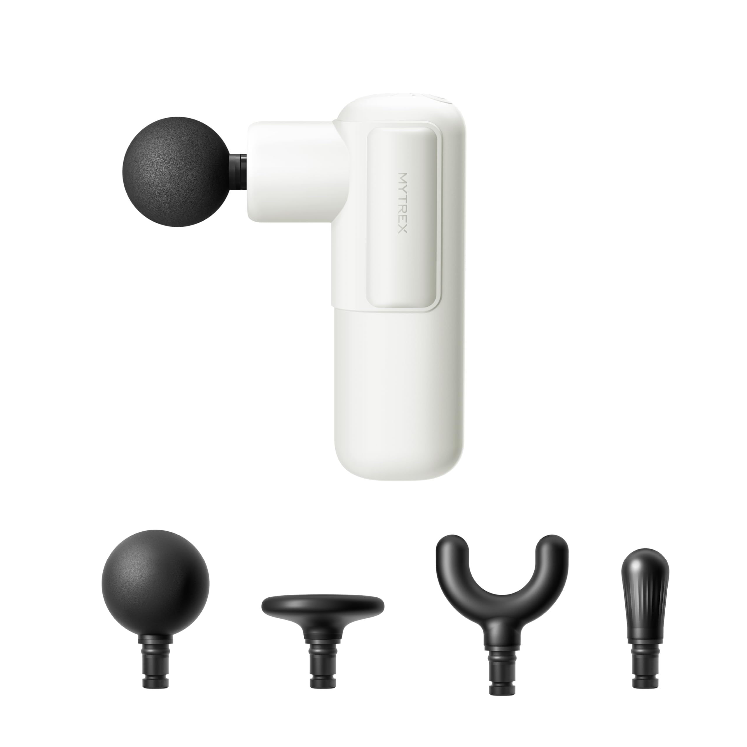 

[Amazon Exclusive New Model] MYTREX REBIVE GO Myofascial Release Gun, Handheld Gun for Body and Face Care, Includes 4 Attachments, Powerful Vibration