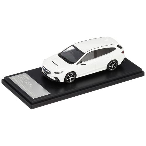 Hi Story 1/43 Scale Subaru Levorg GT-H (2020) Crystal White Pearl Finished Model HS330WH