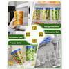 ABBP-Fresh Food Containers Freezer Food Storage Container Set Food Storage Box Salad Storage Box