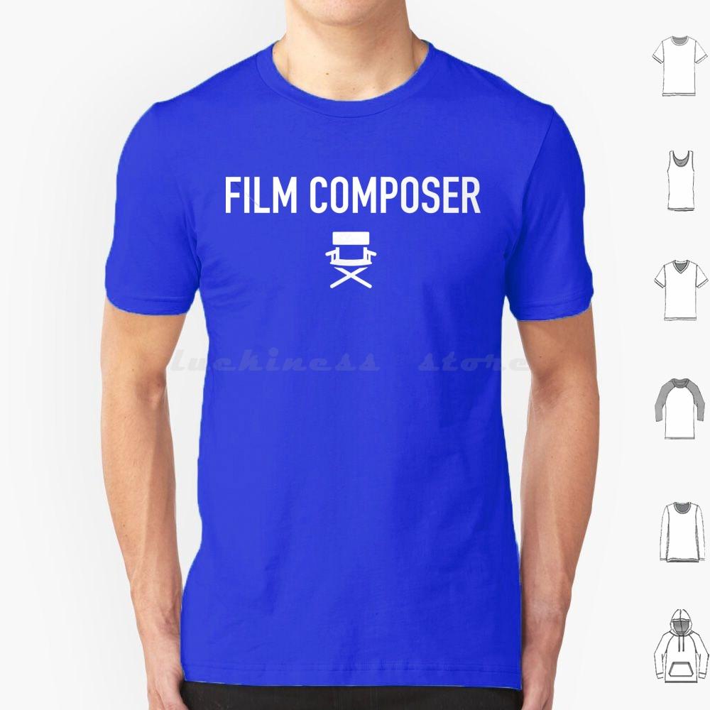 Film ComposerFilm Crew Chair Shirt For Cinema Movie Lovers Film Buffs T Shirt Cotton Men Women DIY Print Film Composer Film S