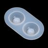 Various Size Handmade  Resin Crystal  Accessories 's Eyes Mold Silicone Casting Mould Half Round Eyeballs