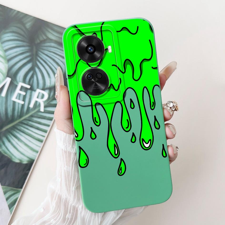 Für Huawei nova 12 SE 2024 Hülle BNE-LX1 Stoßfeste Abdeckung Niedlicher Astronauten-Cartoon Mattes Funda auf Huawei Nova12 SE Quadratischer Schutz