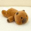 Penguin Simulation Animal Toy Lying Posture Stuffed Capybara Doll  Children Toys