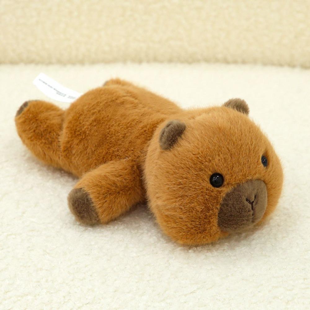 Penguin Simulation Animal Toy Lying Posture Stuffed Capybara Doll Children Toys