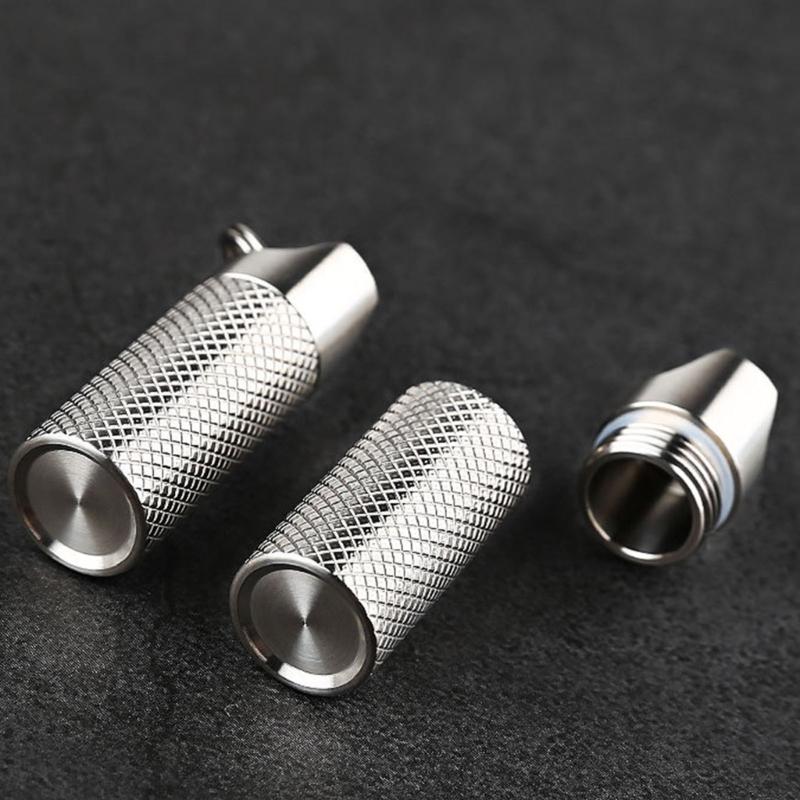 Outdoor Waterproofed Tube Camping Backpacking Container Lighter Holder for Kayaking Backpacking Gear