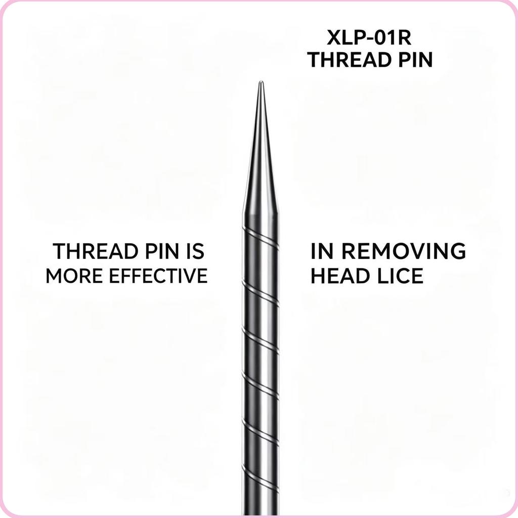 Eco-friendly Metal Lice Comb Fluted Pins Fine Tooth Head Lice Removal Comb for Pets and Human Hair Care 01R