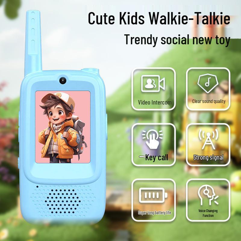 Children's Wireless Mini Video Intercom Toy - Parent-Child Interactive Birthday Gift