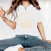 Women's Summer New Fashion Short-sleeved Halloween Printing Trend T-shirt Tops
