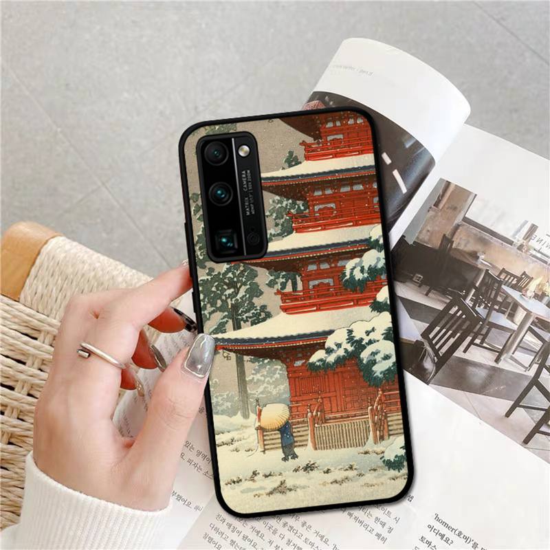Husă Telefon Artă Stil Japonez Japonia Pentru Huawei Honor V30 30 9X 7A Pro View 20 10 9 Lite 10I 8C 8X 5A Play