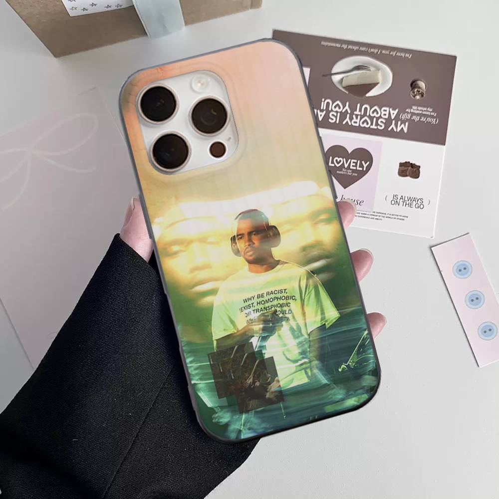 Singer Frank Blonde Oceans Hot For Phone 17 16 15 14 13 12 11 Pro Max Plus Pro Air Phone Case Corrugated Stripe Back Cover