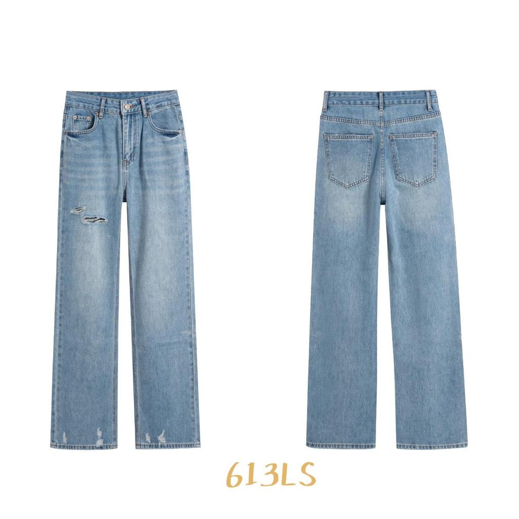 Limited-Time Clearance: High-Quality Brand Ladies' Jeans with Broken Sizes, No Returns or Exchanges.