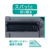 Kutsuwa Paper Cutter VS028BK Binder, Yonbuncuts, Black,