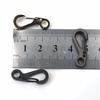 2Pcs Camping Equipment Survival Carabiner Snap Spring Clip Outdoor Hiking Keychain Clip