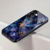 Brilliant butterfly pattern glass phone case suitable for Samsung Galaxy S26 S25 S24 S23 S22 S20 FE/Ultra/Plus shockproof