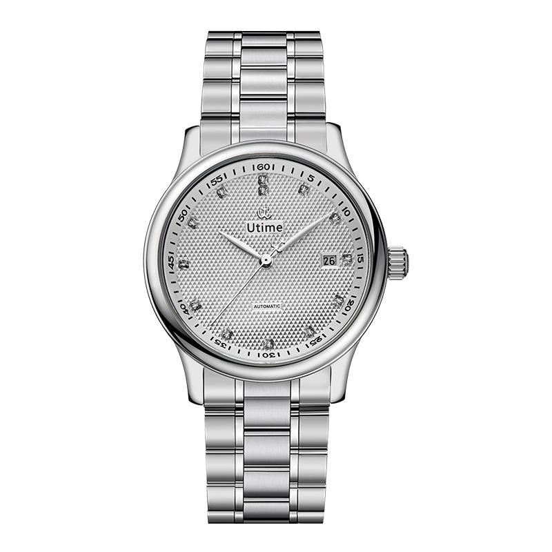 Utime High-End Watch Men'S Watch Casual Business Guangzhou Watch Calendar Automatic Men'S Mechanical Watch