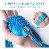 Pet Shower Bath Brush Attachment Grooming Washing Hose Short Hair Comfortable Scrubber Massager Supplies Home