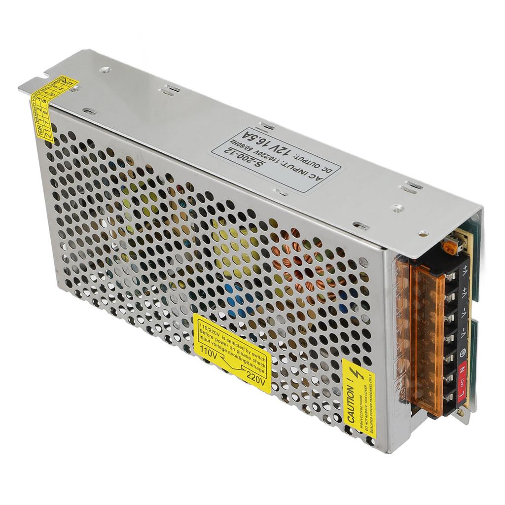 DC Schaltnetzteil Adapter Schaltwandler Universal Reguliert für LED-Streifen 200W 110 220V