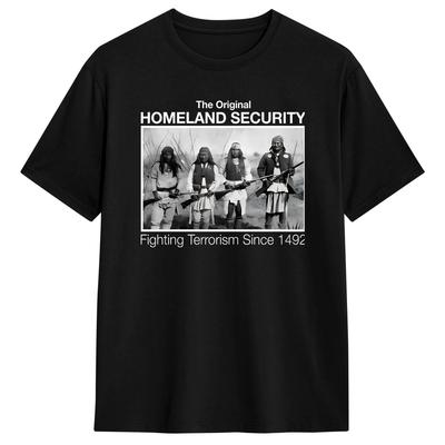 Homeland Security Fighting Terrorism T Shirt Summer Popular TShirts Pure Cotton Round Neck Clothing Short Sleeve Classic Tops