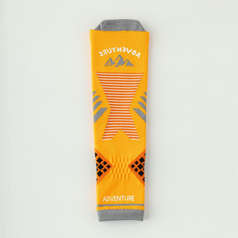 Socken für Damen, Profisport, Druck, Wadensockenmuskeln können Beinschienen komprimieren, Laufen, Fitness, Seilspringen, Marathon, Langer Schaft