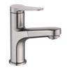 TLXT Matte White Pull-Out Rotatable Washbasin Faucet