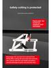 Adjustable Lifting Stainless Steel Cutting Machine Bracket, Foldable Support Frame for Unloading.