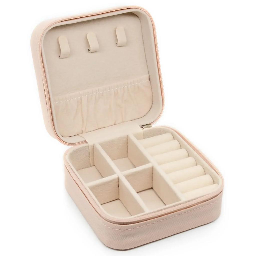 Multi-functional Jewelry Packaging Box with Gift Wrap Storage, Necklace Chain Earring Organizer for Travel Storage Box
