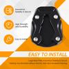 #558E Motorcycle Kickstand Extension Foot Side Stand Enlarge Plate Pad for CFMOTO 450MT 450 MT 2024 2025 Accessories,C (Black)