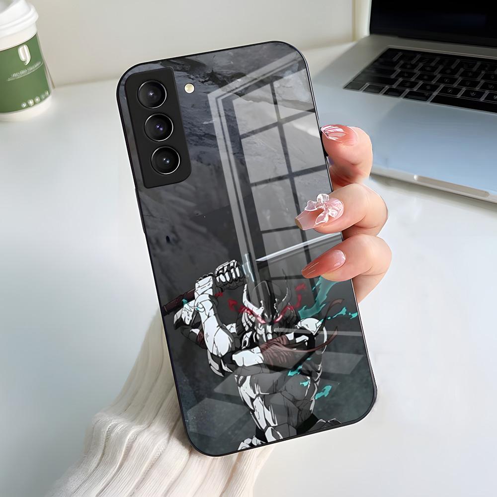 Anime S-Shangri La Frontier Phone Case For Samsung A56 A36 A26 A16 A15 A25 A35 A55 A14 A34 A24 A54 Glass Case
