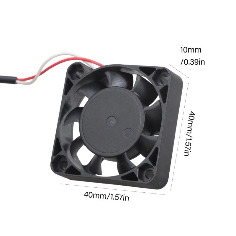 5V USB PC Router Fan 40mm Cooling Fan Brushless Portable Cooling Fan Replacement for Router Modem TV Box Electronic