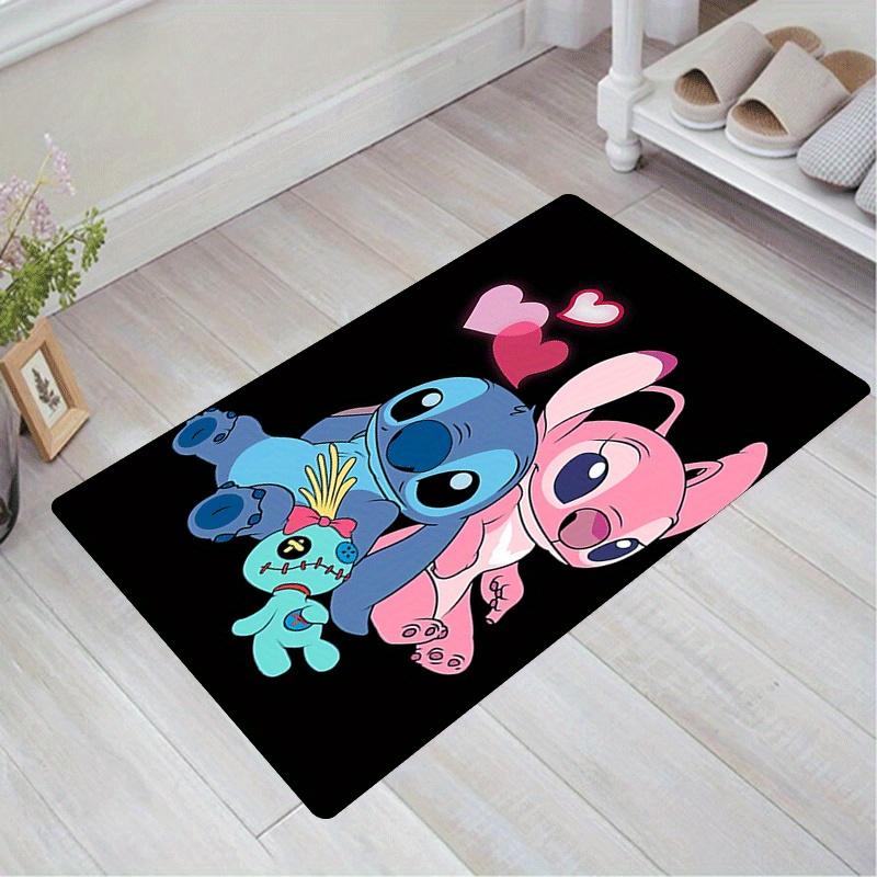 

1pc Stitch Pattern Area Rug Soft Flannel Floor Mat for Living Room, Office, Bedroom and Carpet, Sofa Coffee Table Floor Mat 60cm by 90cm